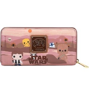 Loungefly: Star Wars - Tatooine Zip Wallet, Multicolor (STWA0160)